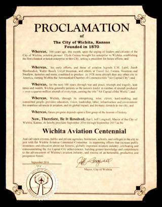 Mayoral Proclamation