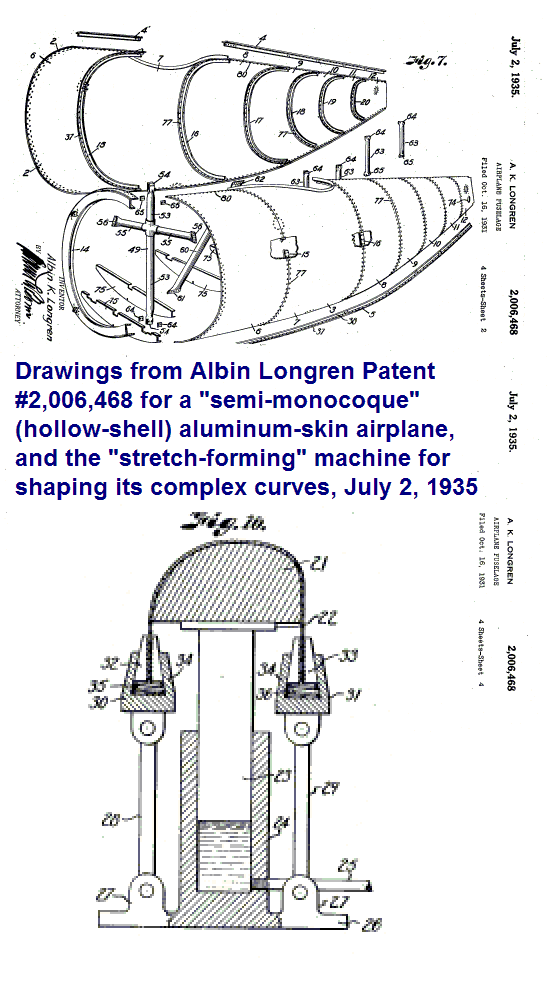 Longren patent drawings - CLICK ON PHOTO TO ENLARGE